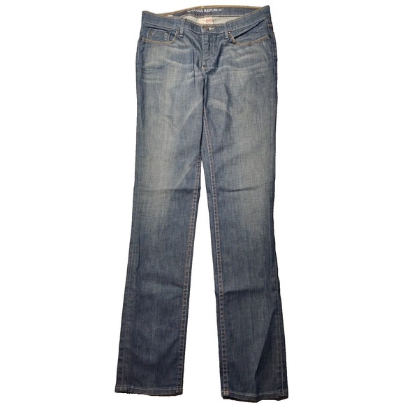 Banana Republic Denim - BANANA‎ REPUBLIC ZULU MODERN SKINNY Women Size 6 Stretch Denim Jeans Made In USA